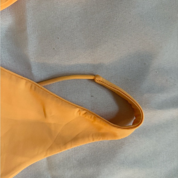 Vibrant Yellow Ark Swimwear Bikini Top Size Medium Swimsuit - Picture 4 of 9